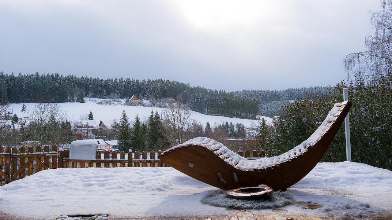 Entire House In Schwarzwald With Mountain View, Private Sauna, Gym, Garden And Terraces Unterkirnach Bagian luar foto