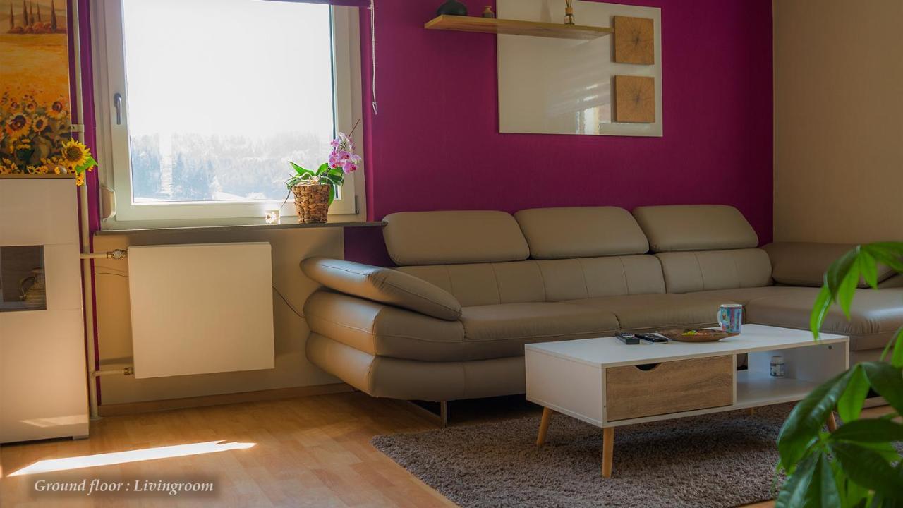 Entire House In Schwarzwald With Mountain View, Private Sauna, Gym, Garden And Terraces Unterkirnach Bagian luar foto