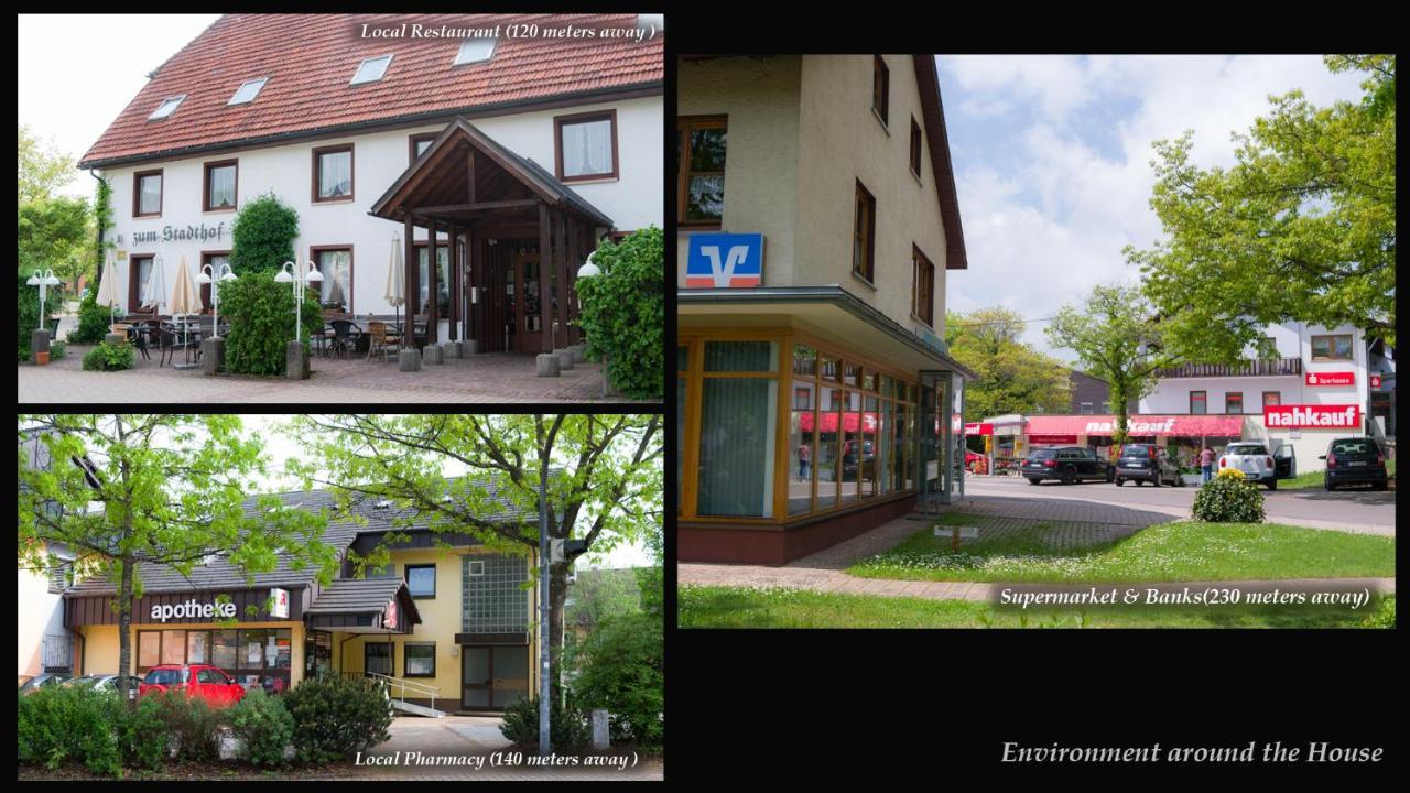 Entire House In Schwarzwald With Mountain View, Private Sauna, Gym, Garden And Terraces Unterkirnach Bagian luar foto